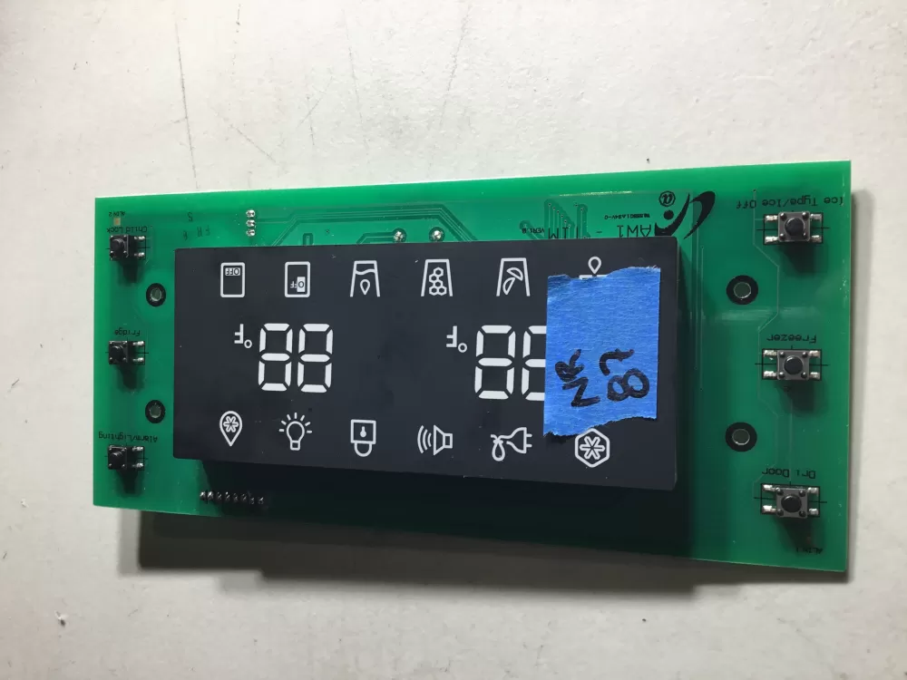 Samsung DA41-00644A Refrigerator Control Display Board AZ43701 | NR87