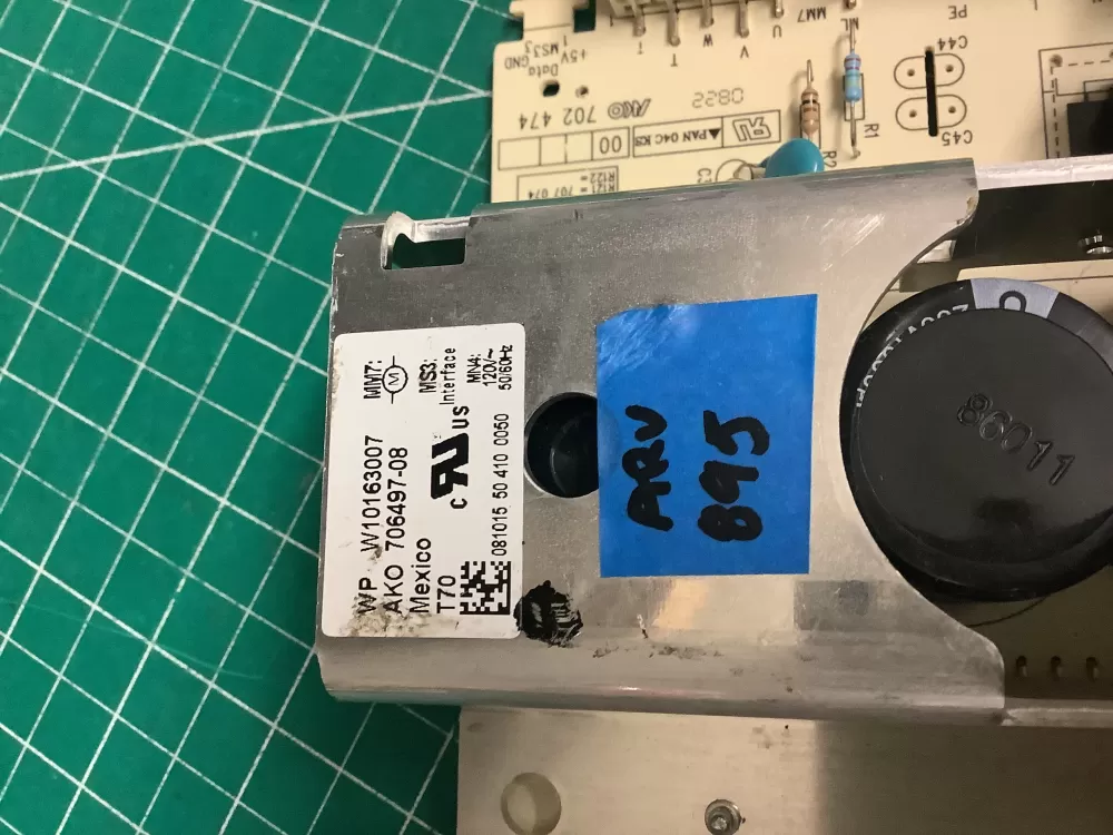 Whirlpool Kenmore WPW10163007 8540540 Washer Control Board AZ206769 | ARV895