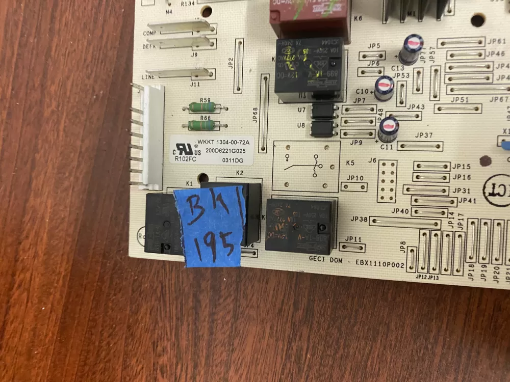 GE WR55X11072 Refrigerator Control Board AZ30326 | BK195