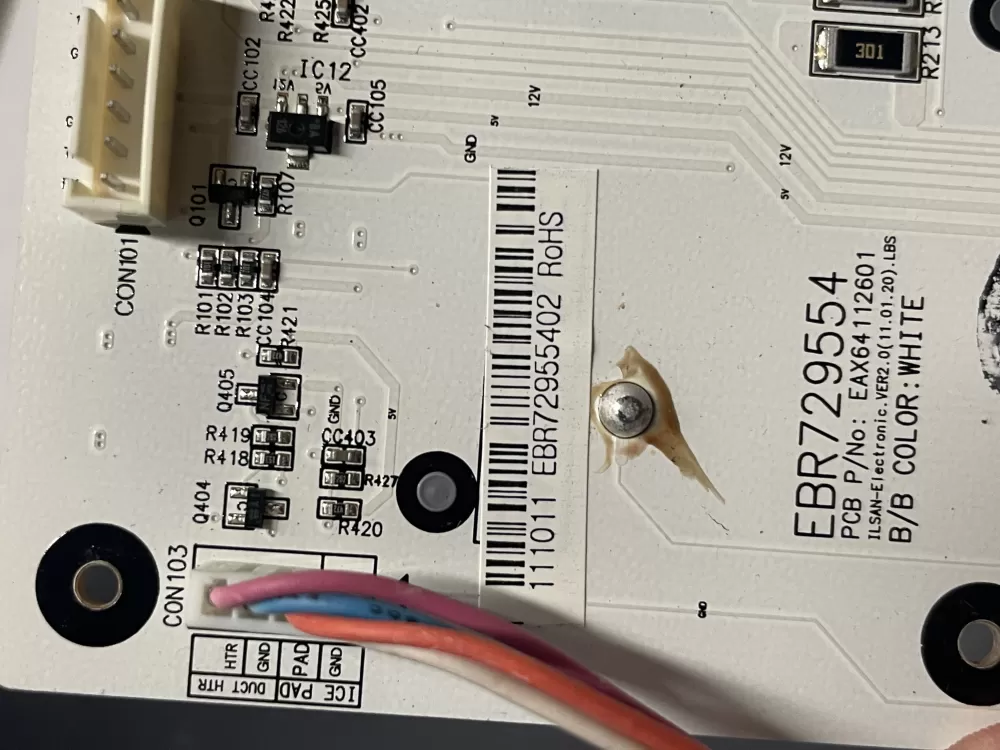 LG EBR72955402 AP5597236 Display Power Control Board AZ19304 | WM1044