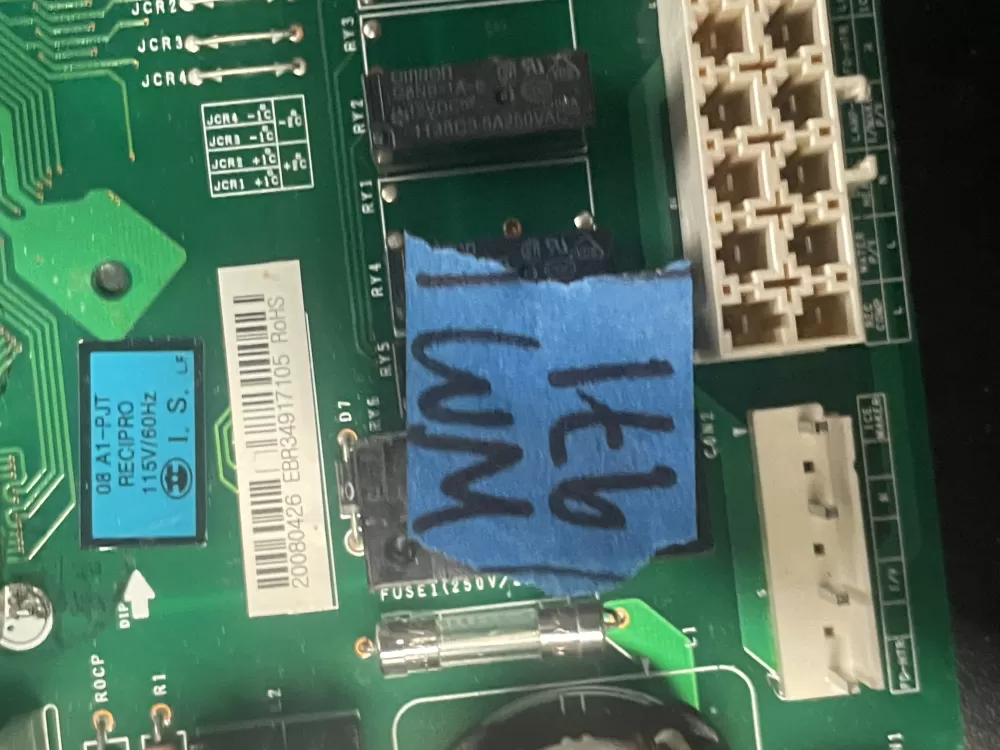 LG EBR34917105 Main Power Control Board AZ23661 | WM971