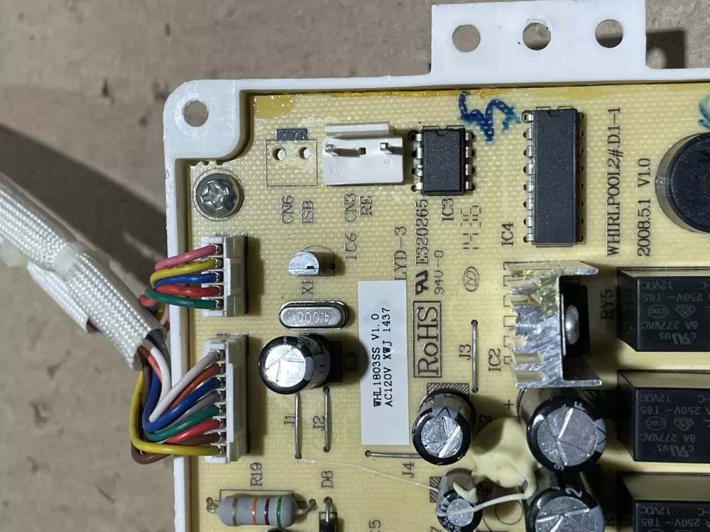 Frigidaire LYP01857B0 Dishwasher Control Board AZ72438 | KM1369