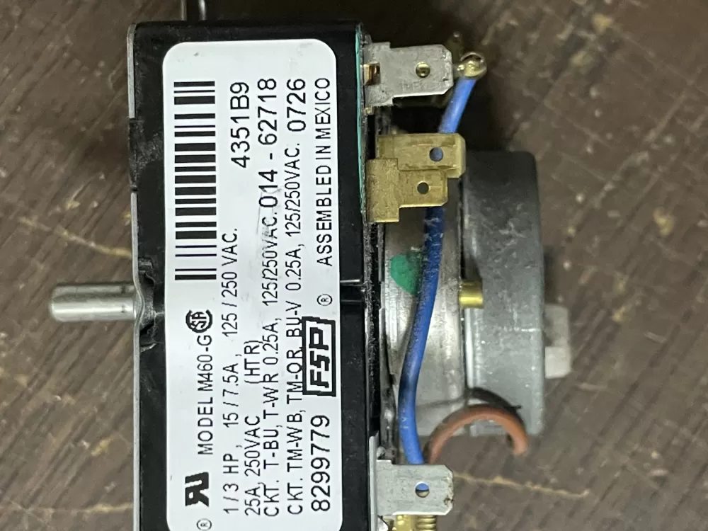 Whirlpool Maytag 8299779 Kenmore 8299779R Amana Dryer Timer AZ43620 | Wm1446