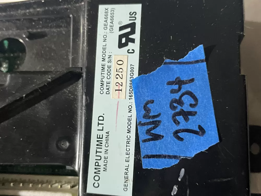 GE 165D8853G007 Dishwasher Control Board AZ199350 | Wm1734