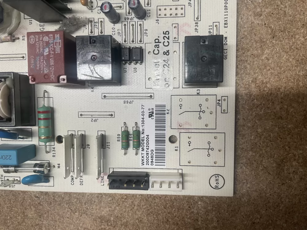 GE 200D49742G004 WR55X10996 Refrigerator Control Board  AZ11791 | KM1405