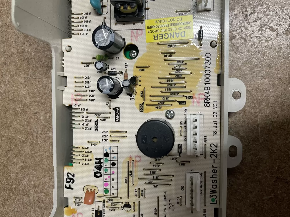 GE 175D4489G004 WH42X10486 Washer Control Board AZ19004 | KMV267