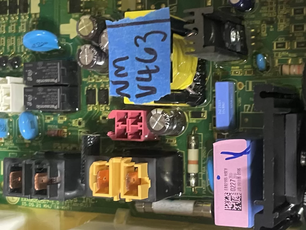 LG EBR79950227 Washer Control Board AZ50958 | Wmv463