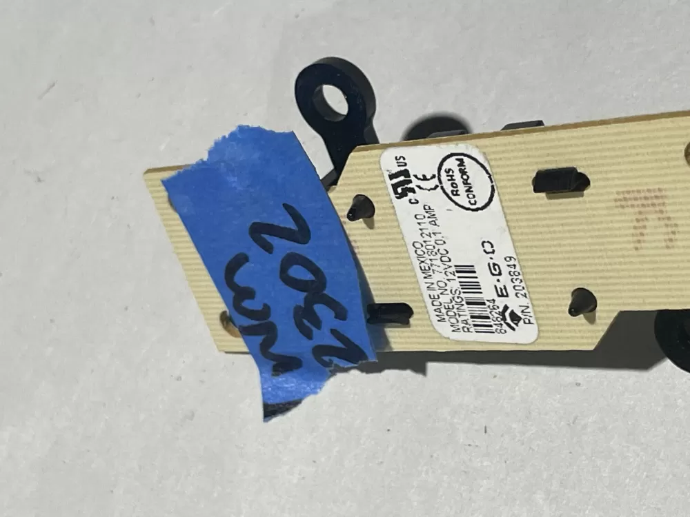 SPEED QUEEN WASHER CONTROL BOARD PART # 203849 AZ127476 | Wm2302