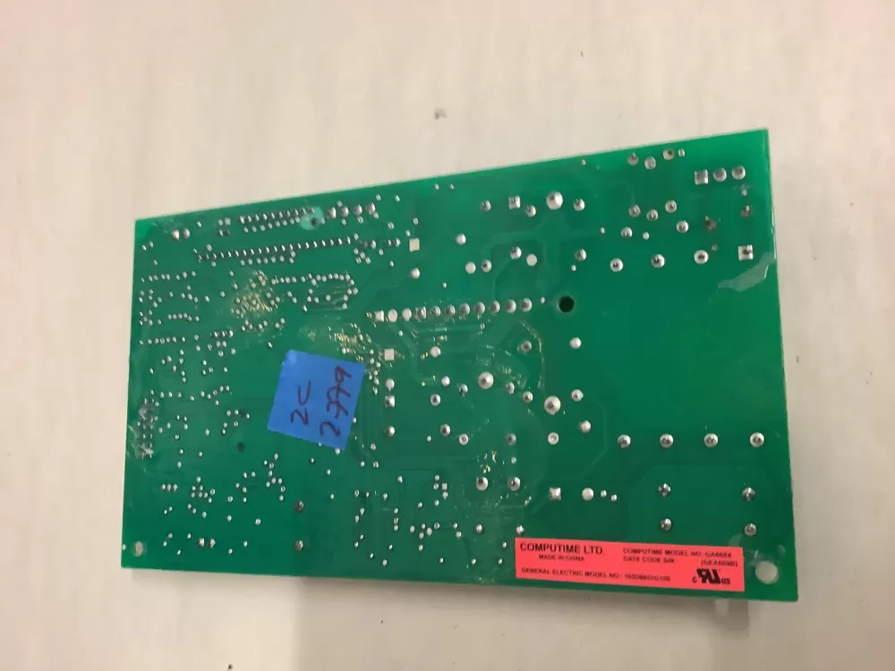 GE 165D8852G100 Dishwasher Electronic Control Board