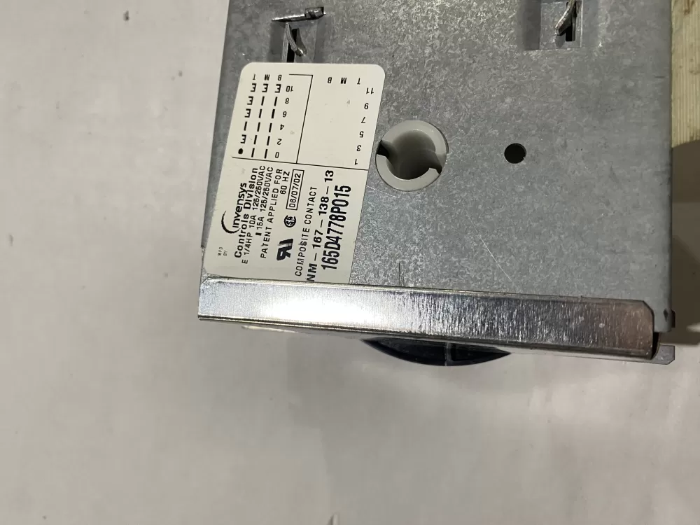 GE 165D4778P015 Kenmore Whirlpool Dishwasher Timer AZ174997 | BK2629