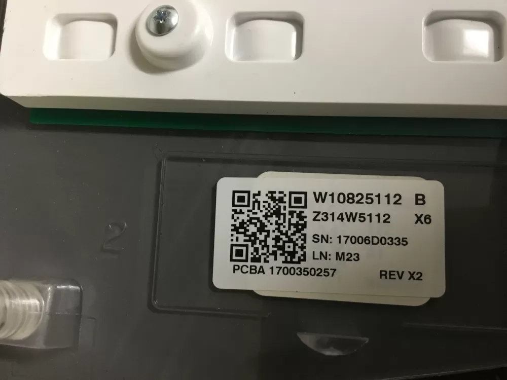 Whirlpool W10825112 W10911024 Washer Control Board Panel AZ14607 | NRV307