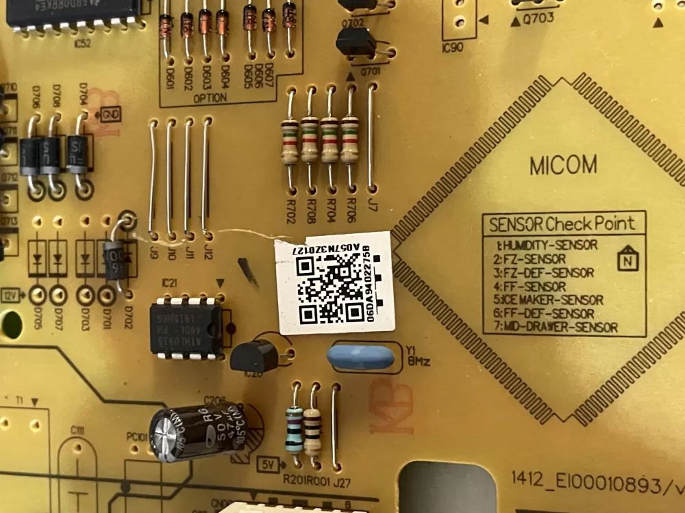 Samsung DA92-00484B DA94-02275B PS11733321 DA92-00484 B Refrigerator Control Board
