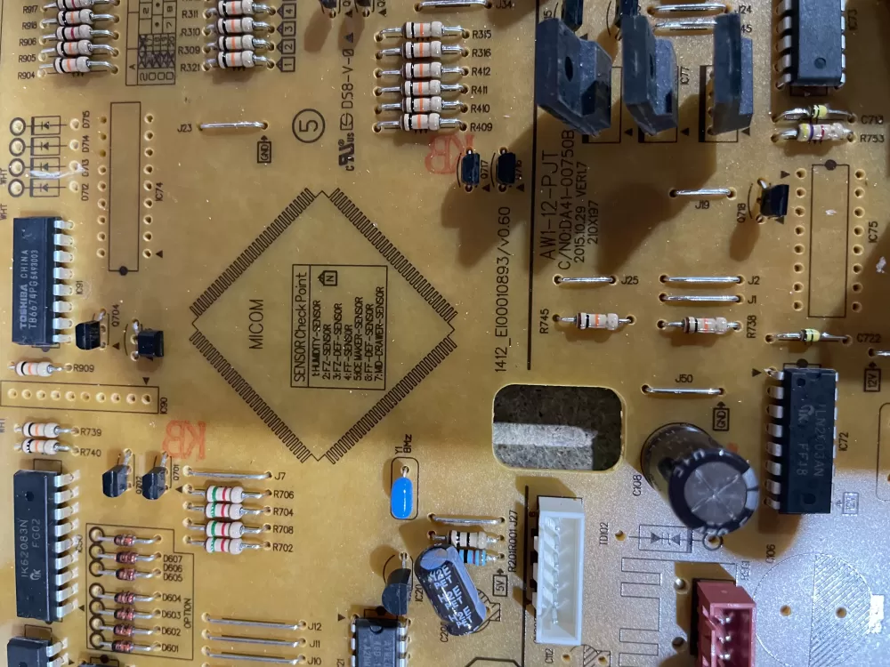 Samsung DA94 02663D Refrigerator Control Board AZ62009 | KM1885