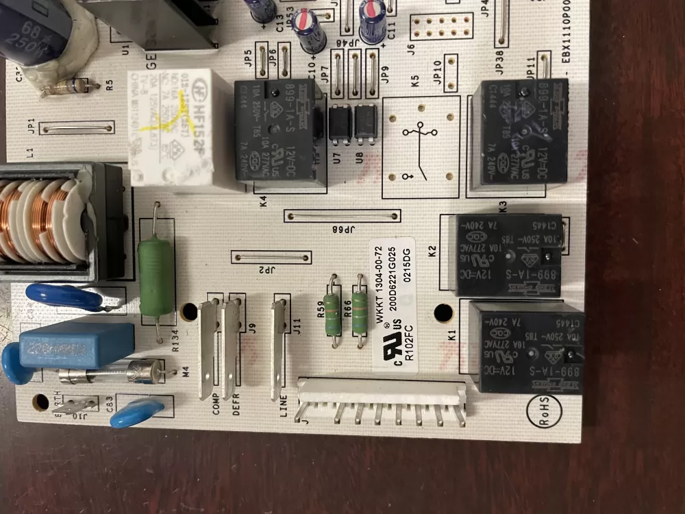 GE WR55X11072 Refrigerator Control Board AZ39780 | KM510