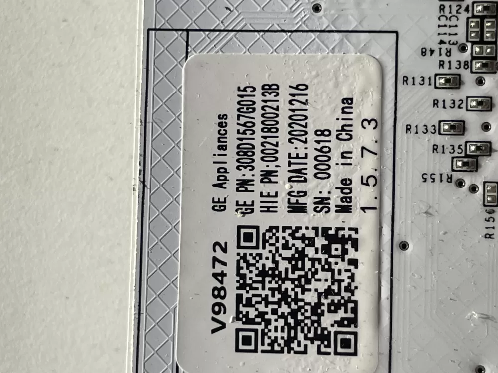 GE 308D1567G015 0021800213B Washer Control Board Panel AZ40021 | Wm361