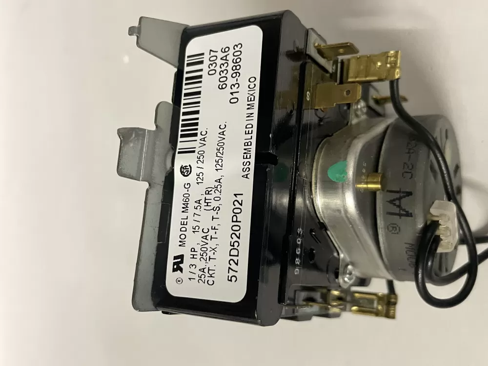 GE 572D520P021 WE4M271 Dryer Timer AZ225767 | Wm639