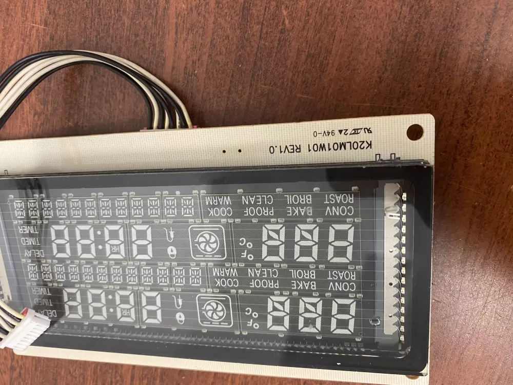 Jenn-Air K20LM01W01 Range Oven Display Control Board AZ39575 | BK566
