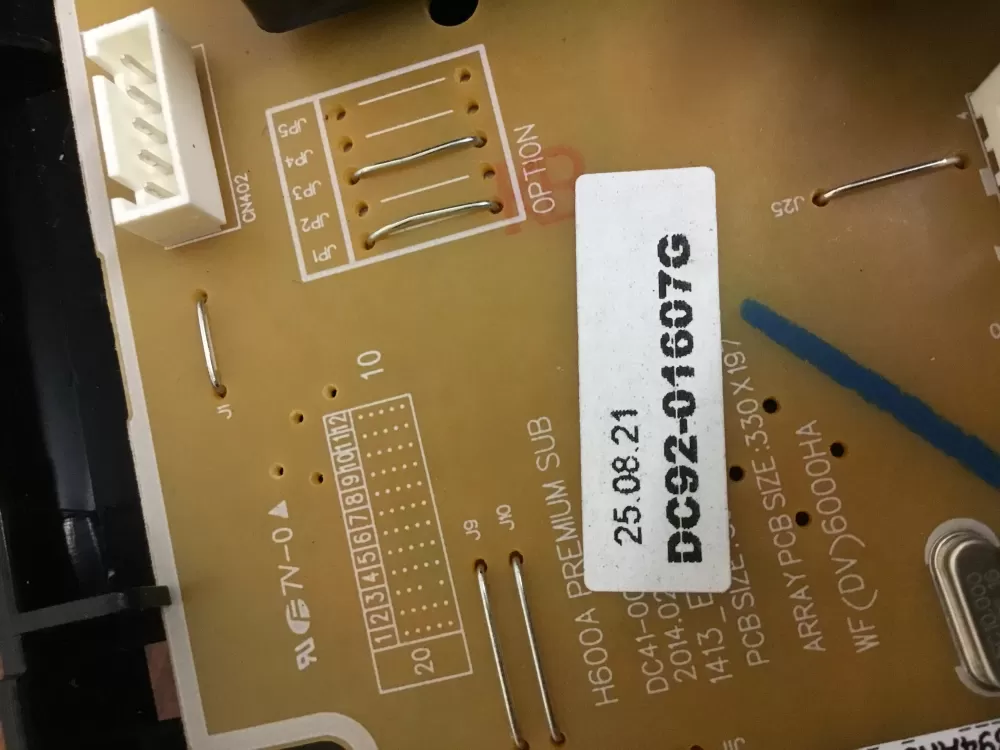 Samsung AP5916790 DC92-01607G PS9605959 Dryer Control AZ29681 | NR1090