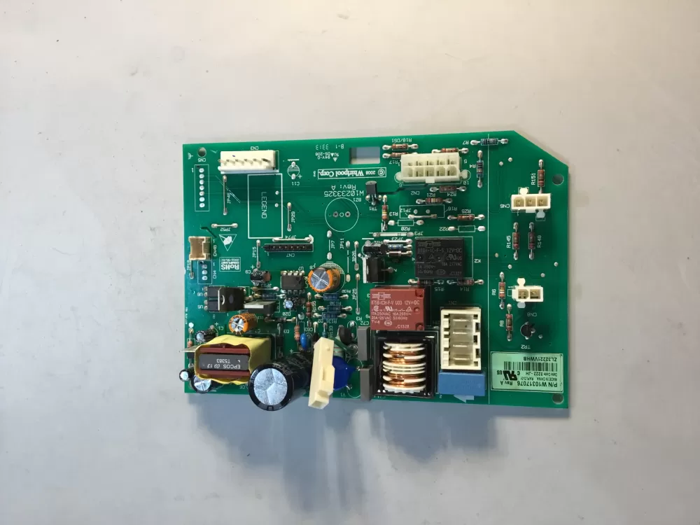 Whirlpool  KitchenAid  Kenmore  Jenn-Air AP6019378 W10205552 W10268635 W10317076 WPW10317076 PS11752684 Refrigerator Control Board