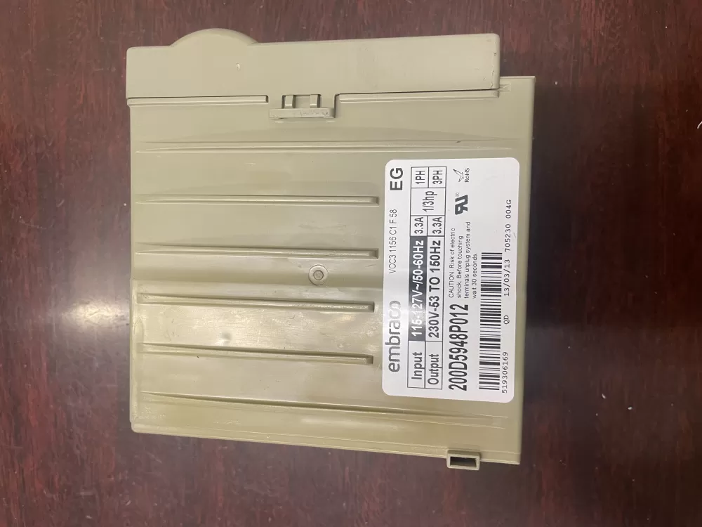GE 200D5948P012 Refrigerator Control Board Inverter