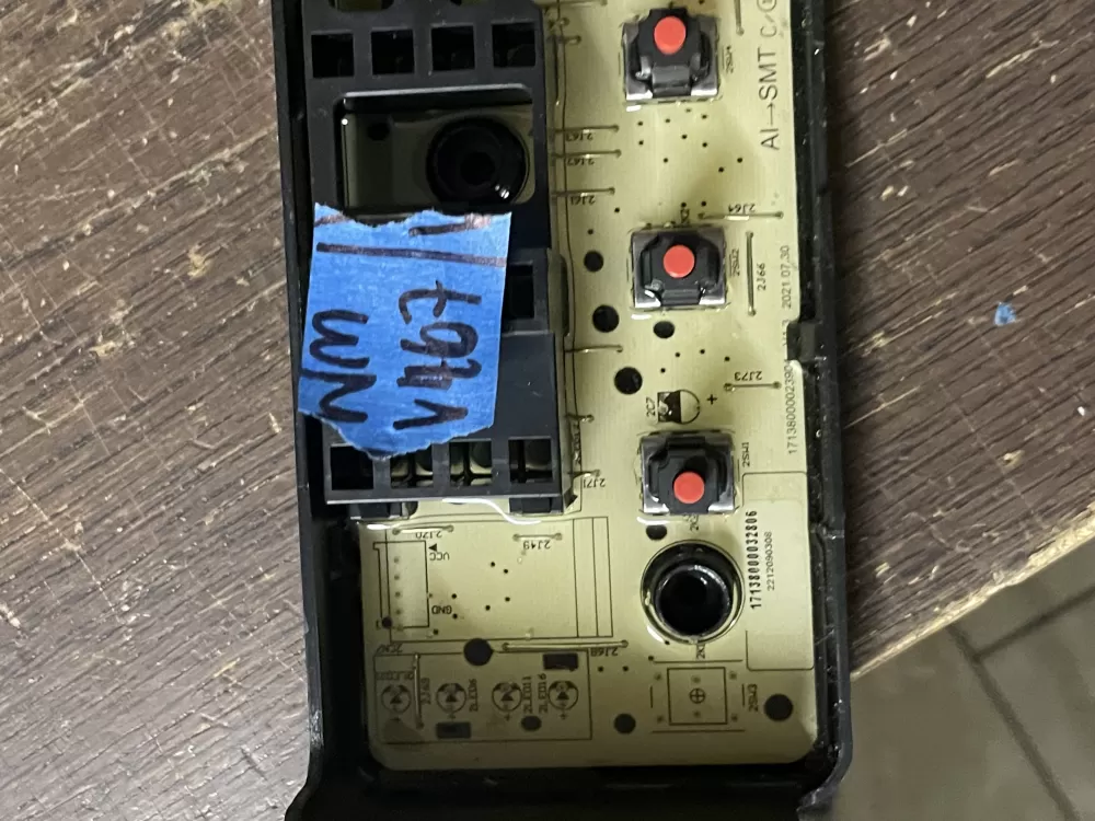 Midea 17138000032806 Washing Machine PCB Board AZ51109 | Wmv467