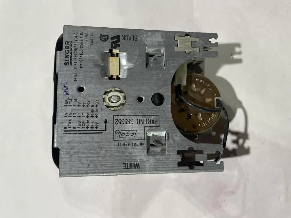 385352 Whirlpool Washer Timer