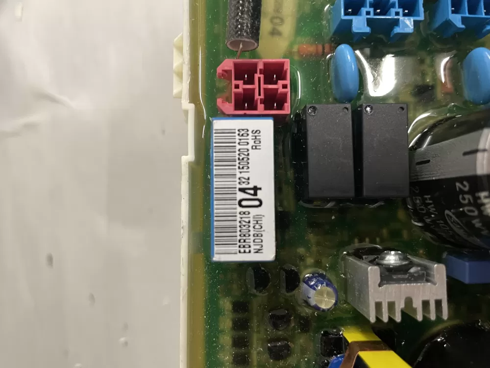 LG EBR80321804 Washer Control Board AZ204853 | Wmv912