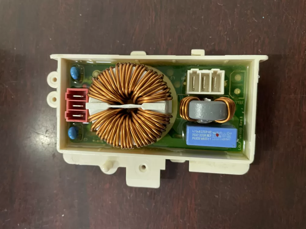 LG  Kenmore 5251356 2226388 6201EC1006A 6201EC1006E 6201EC1006H 6201EC1006L 6201EC1006Q 6201EC1006U 6201EC1006W 6201EC1006Z 6201EN1005A 6201EC1006T PS3528920 Washer Control Board Noise Filter
