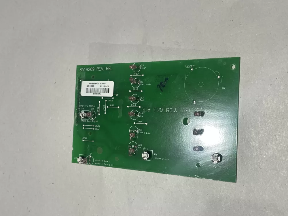 Kenmore Whirlpool 8559430 8558762 Dryer Control Board AZ114546 | Wm2132