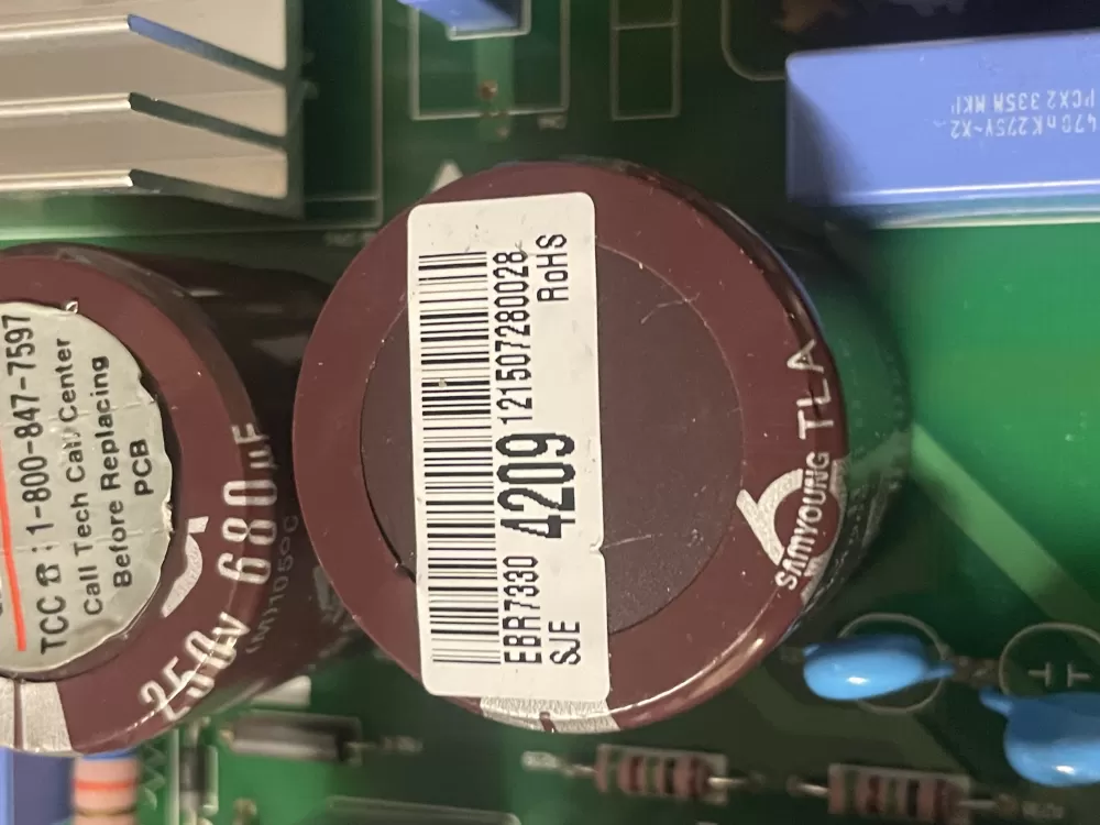 LG Kenmore EBR73304209 Refrigerator Control Board AZ51296 | Wmv539