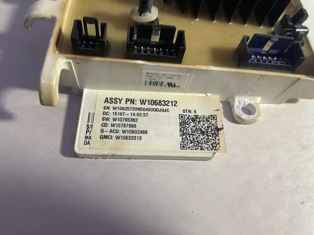 Kenmore W10683212 W10812699 PS11723066 Washer Control Board AZ196947 | Wmv890