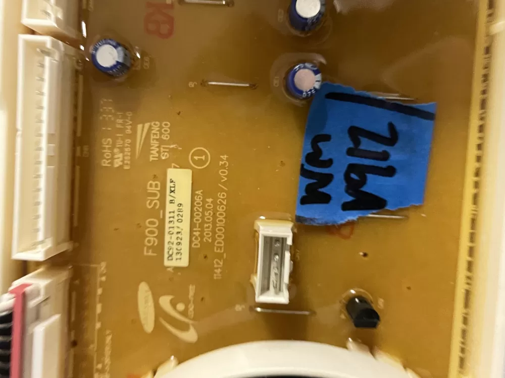 Samsung DC92-01311B Washer Control Board AZ204772 | Wmv912