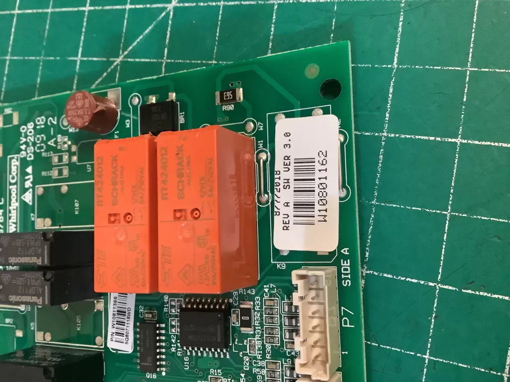 Whirlpool W10675033 W10801162 Refrigerator Control Board AZ227851 | NR195