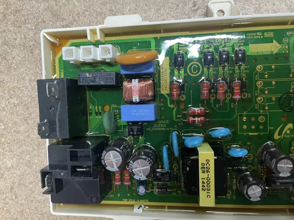 Samsung DC94 04357A Dryer Control Board AZ23895 | KM1055