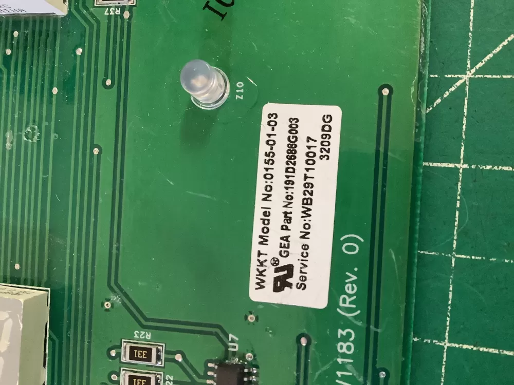 GE 191D2686G003 Range Control Board AZ204312 | NR314