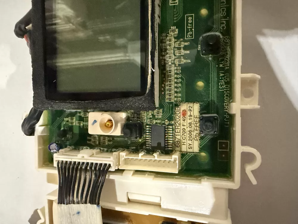 LG 6870EC9236A 6871ER2020B Washer Control Board AZ228113 | KMV124