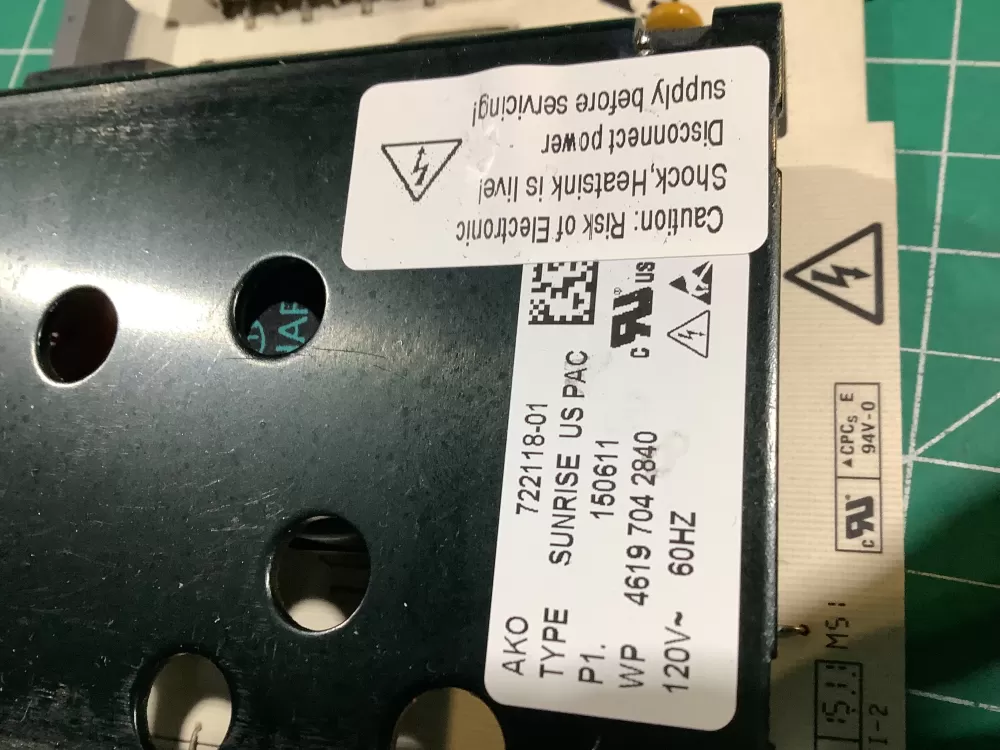 Maytag W10192965 Whirlpool Washer Motor Control Board NR119 AZ140792 | NR2384