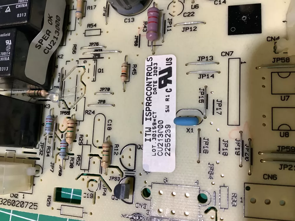 Whirlpool WPW10135090 Refrigerator Main Control Board AZ130908 | NR2336