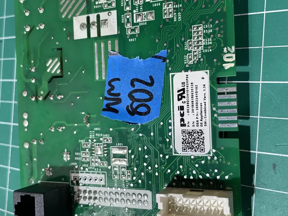 GE 265D3241G102 WD21X24498 Dishwasher Control Board AZ190065 | Wm802