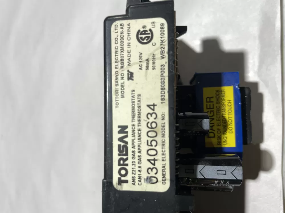 GE WB27K10148 WB27K10089 183D8083P003 Oven Ran Control Board AZ112052 | Wm837