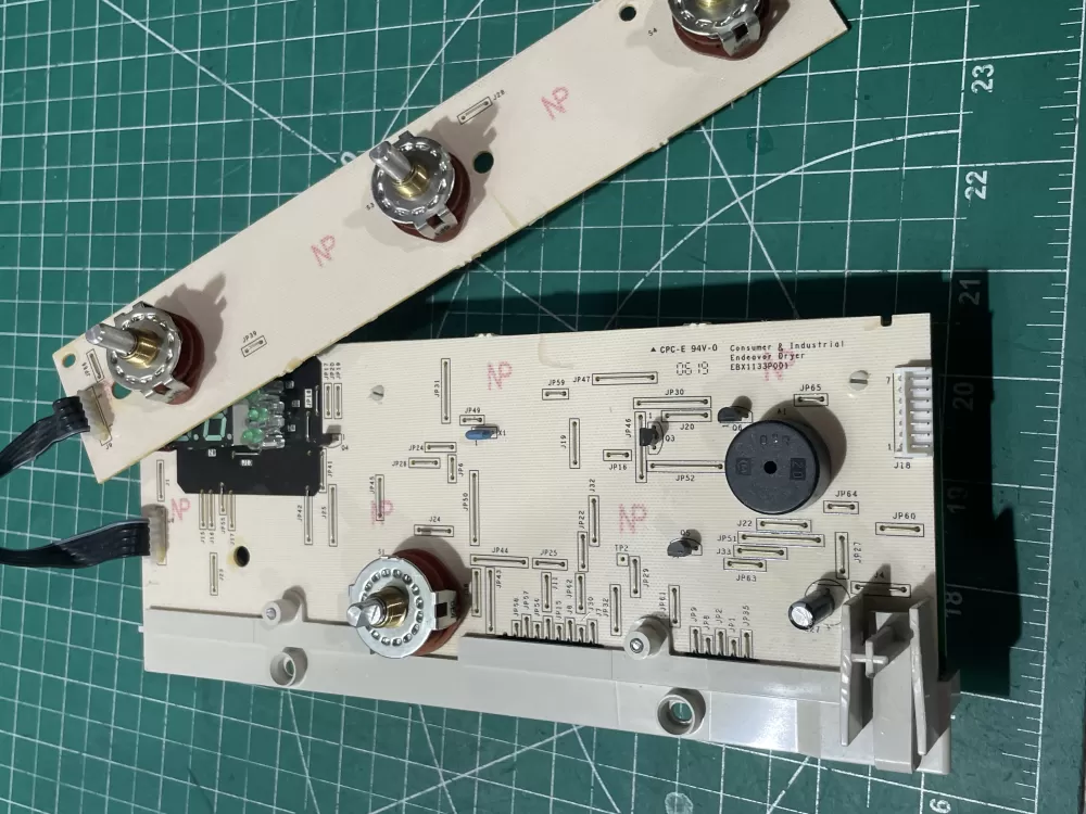GE 175D5393G001 Dryer Control Board AZ192629 | Wm380