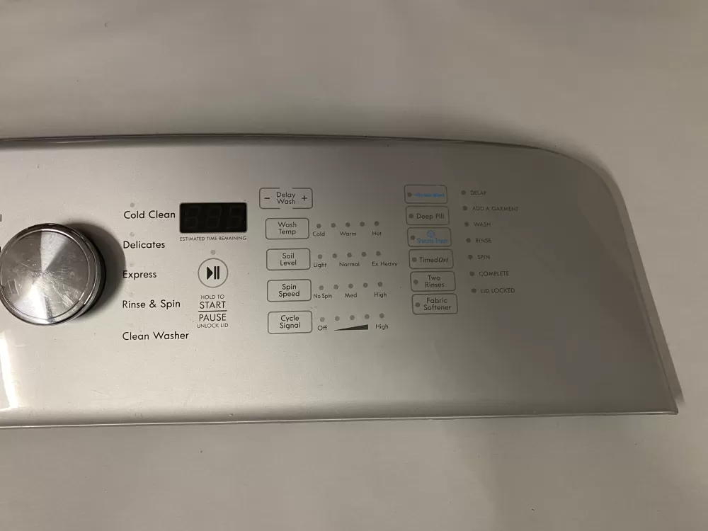 Kenmore W10885623 PS11759787 Washer Control Board Panel AZ226261 | BKV854