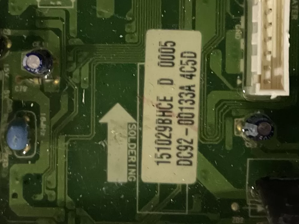 Samsung DC92-00133A DC41-00072B Washer Control Board AZ32558 | Wm285
