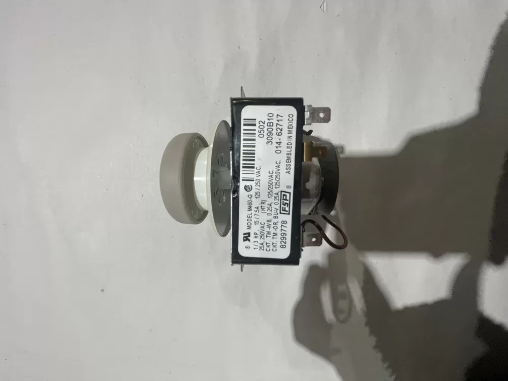 Whirlpool  Kenmore  Inglis  Estate  Amana WP8299778  AP6012586  8299778  909729  PS11745796 Washer Timer