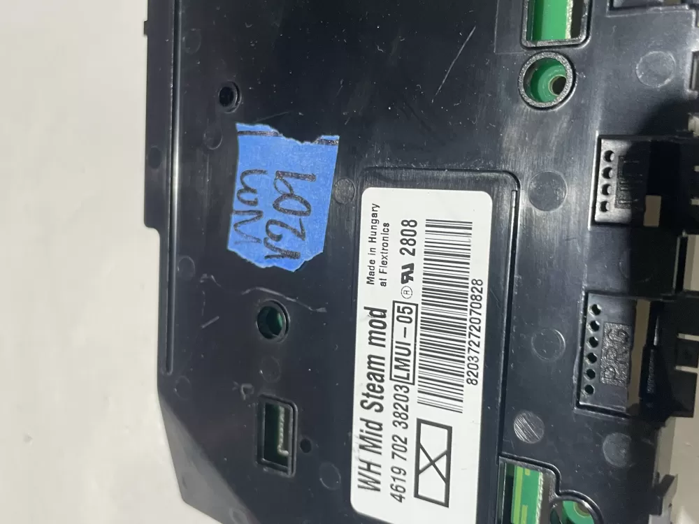 Whirlpool W10180777 Washer Control Board User Interface AZ134529 | Wmv209