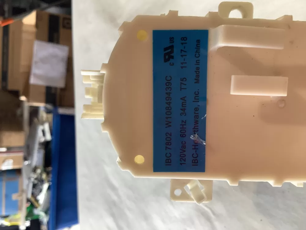 Whirlpool  KitchenAid  Kenmore W10849439C Dishwasher Diverter Motor