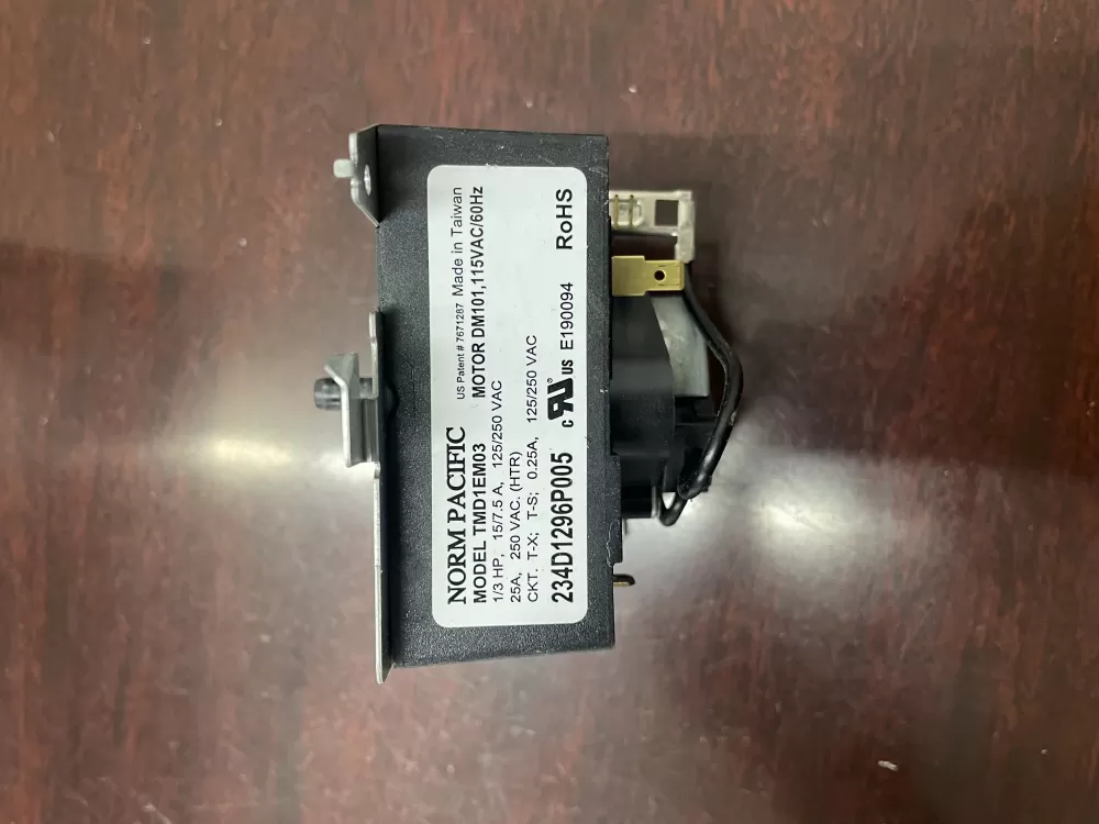 Hotpoint  General Electric AP5780508 WE4M364 WE4M533 PS8690648 234D1296P005 Dryer Timer