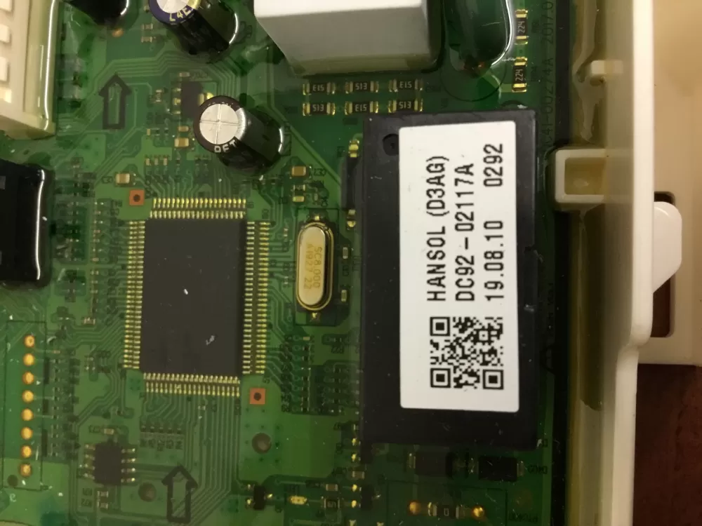 Samsung DC92 02117A DC41 00274A Washer Control Board AZ29675 | NR1090