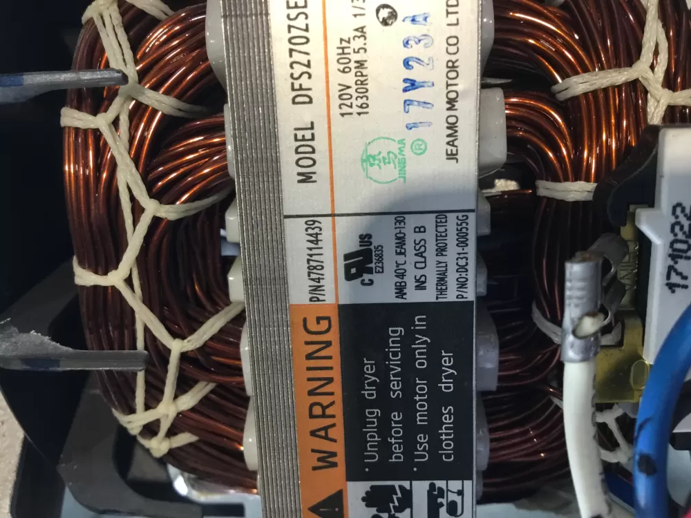 Samsung 4787114439 Dryer Motor Assembly
