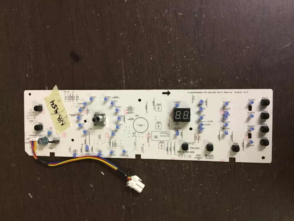 Insignia 17138000028056 Washer Control Board 113 AZ4946 | NR454
